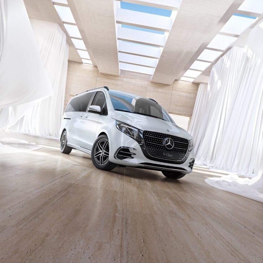 2024 Mercedes-Benz V-Class, V-Class Marco Polo, EQV, Vito 与 eVito 小改款发布, 外型小改+配备升级 228335