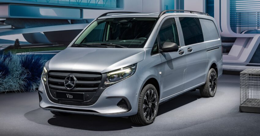 2024 Mercedes-Benz V-Class, V-Class Marco Polo, EQV, Vito 与 eVito 小改款发布, 外型小改+配备升级 228422