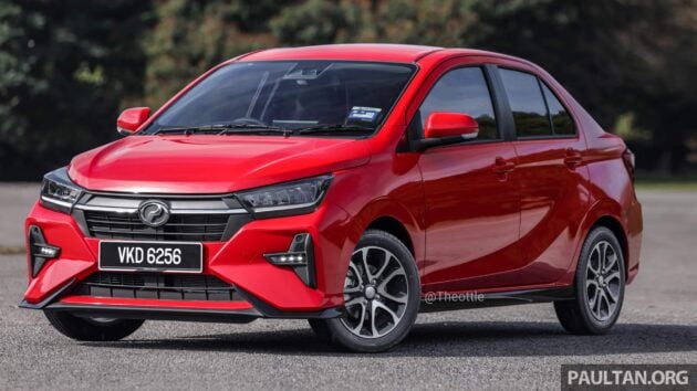 2024 Perodua Bezza 假想图出炉, 基于二代 Axia 车头改造