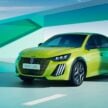 2024 Peugeot 208 小改款面世, 外型更立体更富运动感, 纯电版 e-208 续航里程提升至400公里, 依旧有1.2T引擎可选