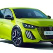 2024 Peugeot 208 小改款面世, 外型更立体更富运动感, 纯电版 e-208 续航里程提升至400公里, 依旧有1.2T引擎可选