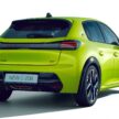 2024 Peugeot 208 小改款面世, 外型更立体更富运动感, 纯电版 e-208 续航里程提升至400公里, 依旧有1.2T引擎可选