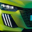 2024 Peugeot 208 小改款面世, 外型更立体更富运动感, 纯电版 e-208 续航里程提升至400公里, 依旧有1.2T引擎可选