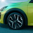 2024 Peugeot 208 小改款面世, 外型更立体更富运动感, 纯电版 e-208 续航里程提升至400公里, 依旧有1.2T引擎可选