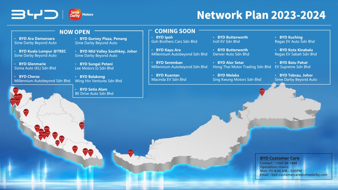 BYD Malaysia Dealer Network Plan 2023 2024 1 