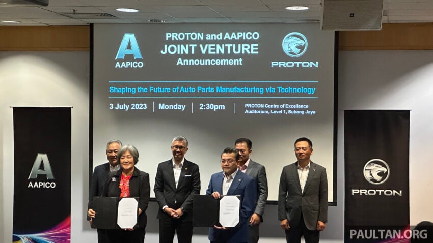 Proton 与泰国汽车业巨擘 Aapico 合作生产汽车金属板件 225457