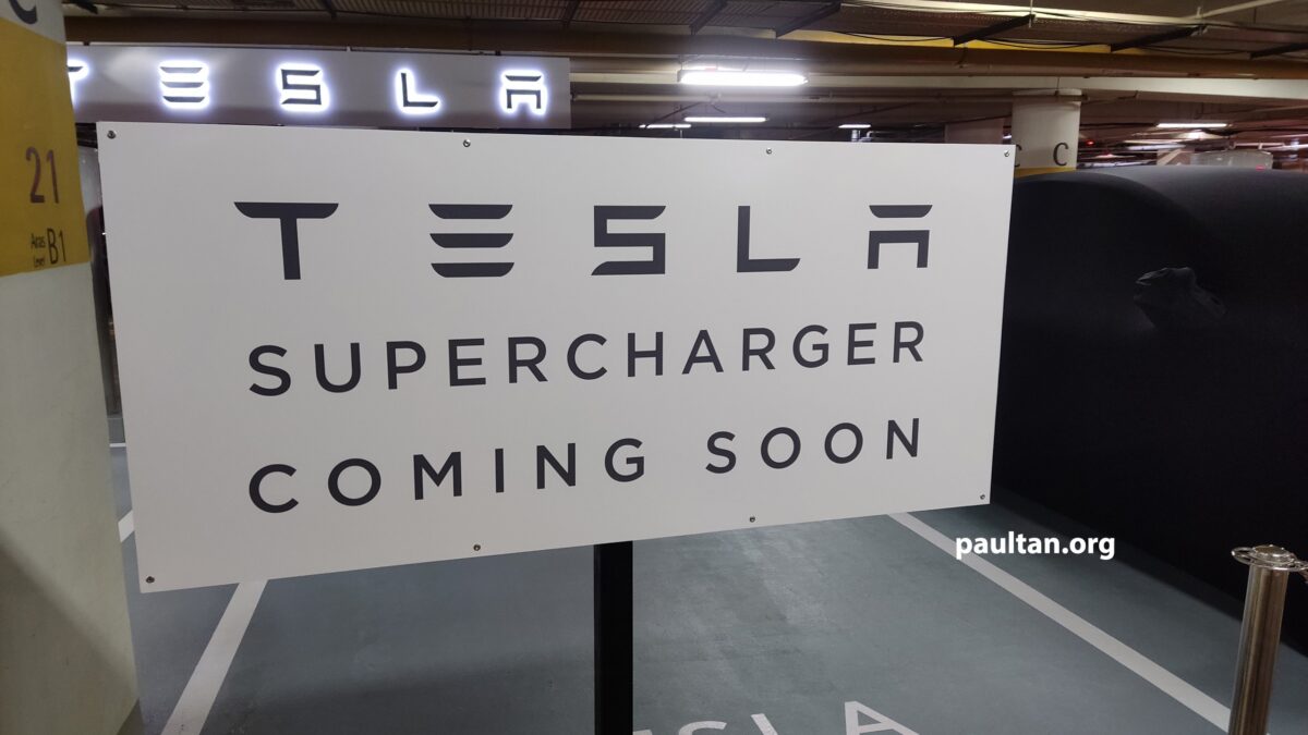 我国首个 Tesla 超级充电站落户 Pavilion KL, 即将启用 Tesla_Supercharger_Pavilion_KL ...
