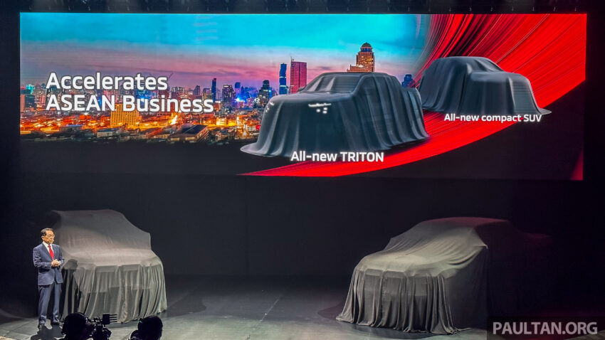 2024 Mitsubishi Triton 大改款泰国首发, 新底盘+新引擎 228044