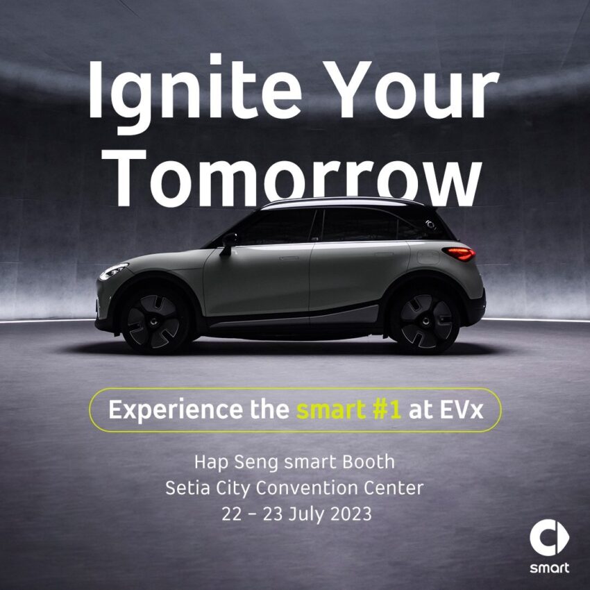 smart #1 EV 确认本月22-23日大马电动车展销会首发亮相 226943