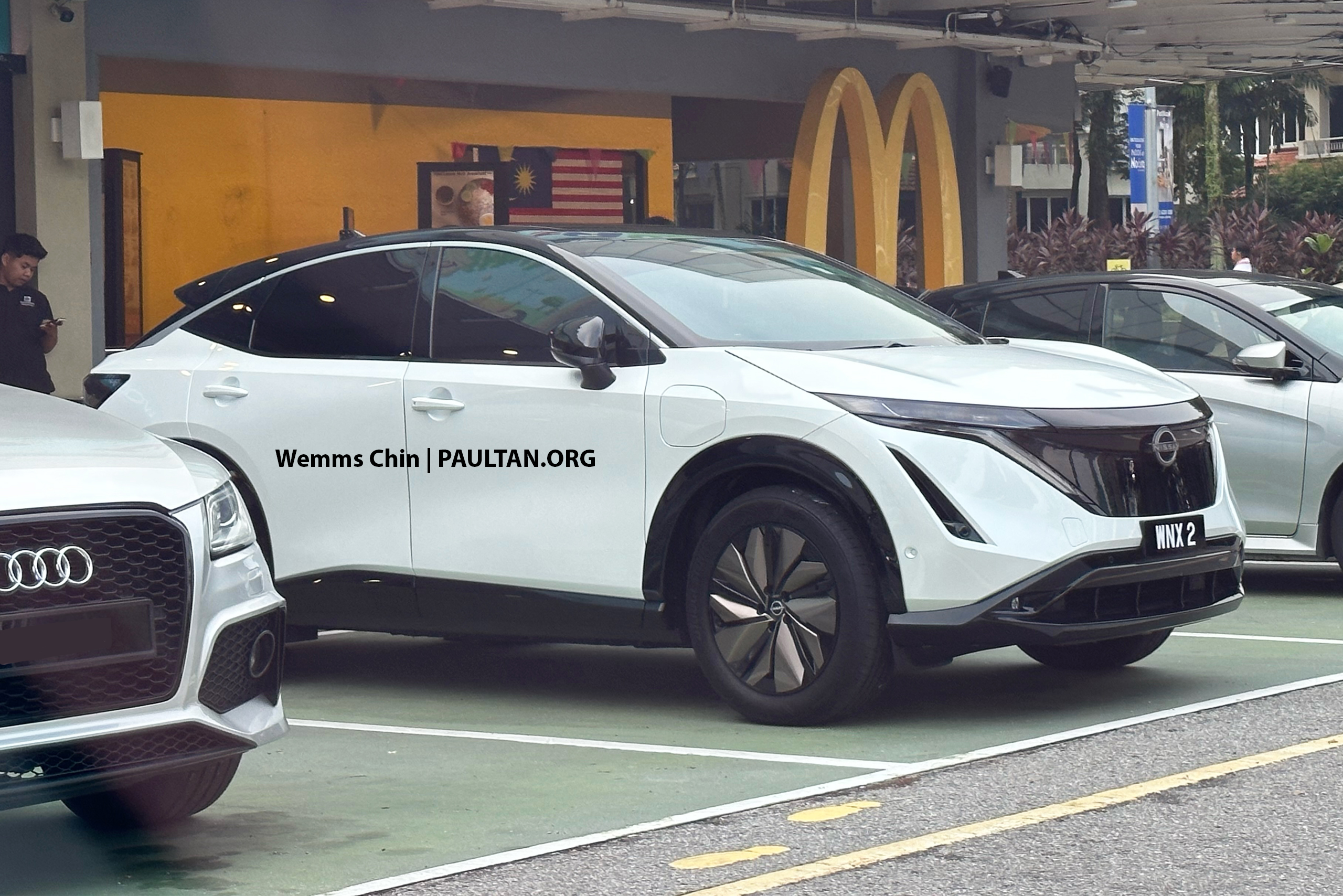 本地即将发布？Nissan Ariya 纯电动 SUV 再次现身吉隆坡