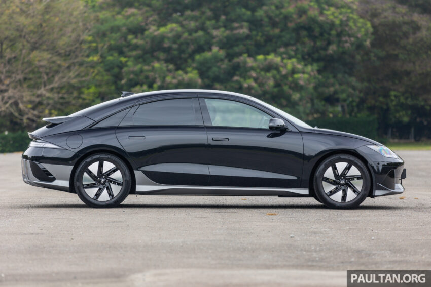 2023 Hyundai Ioniq 6 Max RWD 后驱增程版实拍, 614公里续航, 7.4秒破百, 18分钟即可充电至80%, 售价从29万起 231153