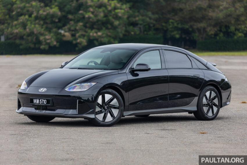 2023 Hyundai Ioniq 6 Max RWD 后驱增程版实拍, 614公里续航, 7.4秒破百, 18分钟即可充电至80%, 售价从29万起 231146
