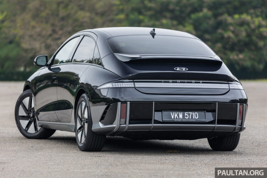 2023 Hyundai Ioniq 6 Max RWD 后驱增程版实拍, 614公里续航, 7.4秒破百, 18分钟即可充电至80%, 售价从29万起 231151