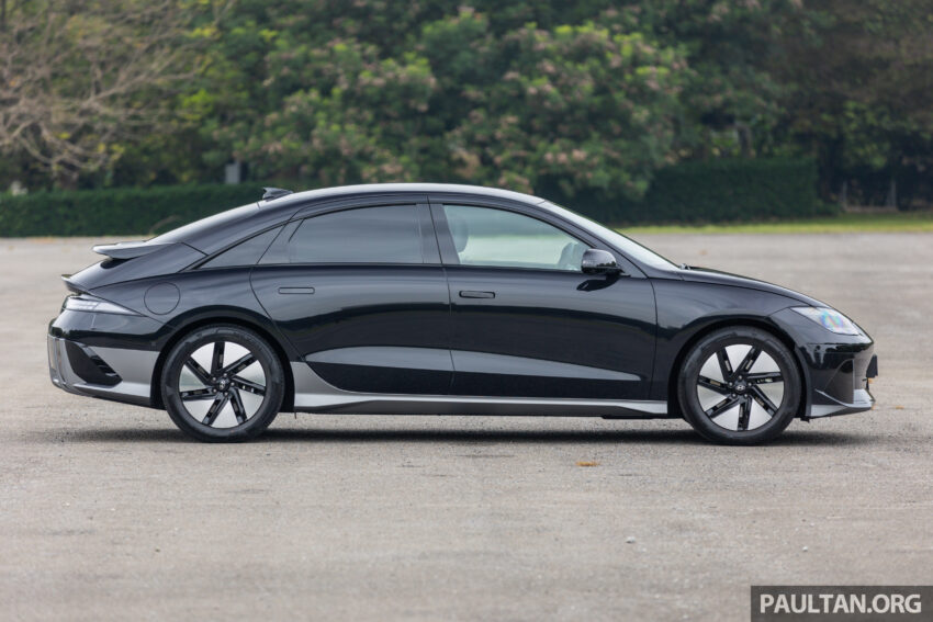 2023 Hyundai Ioniq 6 Max RWD 后驱增程版实拍, 614公里续航, 7.4秒破百, 18分钟即可充电至80%, 售价从29万起 231152