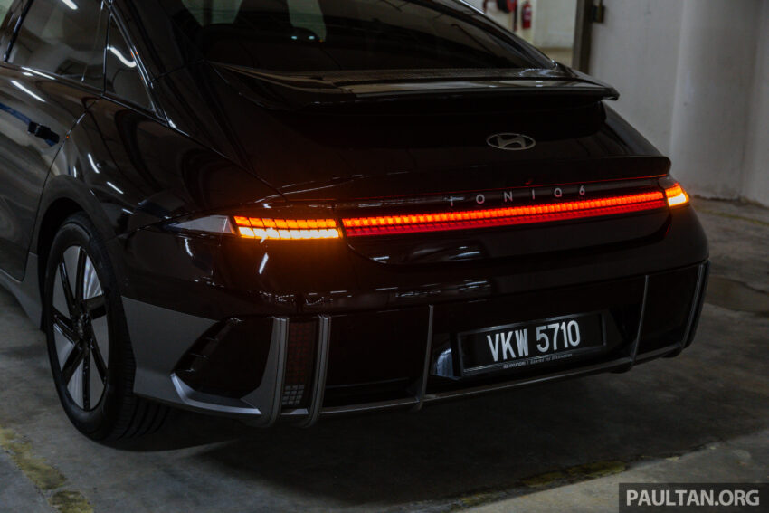 2023 Hyundai Ioniq 6 Max RWD 后驱增程版实拍, 614公里续航, 7.4秒破百, 18分钟即可充电至80%, 售价从29万起 231310
