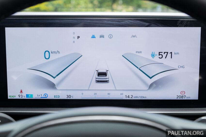2023 Hyundai Ioniq 6 Max RWD 后驱增程版实拍, 614公里续航, 7.4秒破百, 18分钟即可充电至80%, 售价从29万起 231197