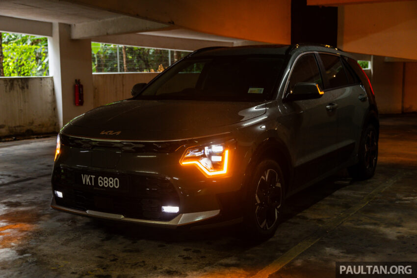 2023 Kia Niro EV 新车实拍, 续航460公里, 本地要价25.7万 231025