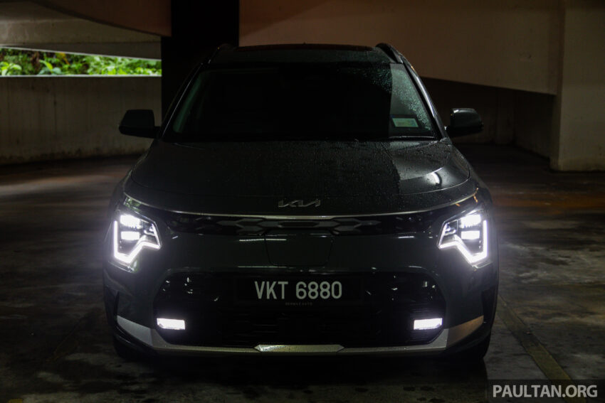 2023 Kia Niro EV 新车实拍, 续航460公里, 本地要价25.7万 231027