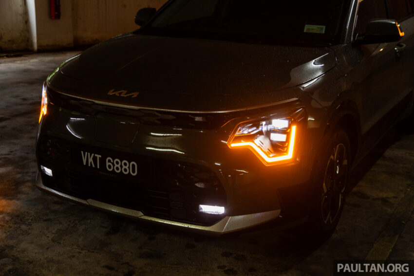 2023 Kia Niro EV 新车实拍, 续航460公里, 本地要价25.7万 231030