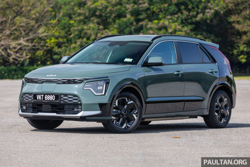 2023 Kia Niro EV 新车实拍, 续航460公里, 本地要价25.7万 230984