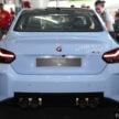 2023 BMW M2 G87 本地亮相, 4.1秒破百, 售价从57.3万起