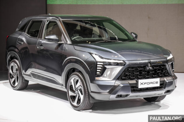 Mitsubishi Xforce 路测被拍, B-Segment SUV 今年来马?