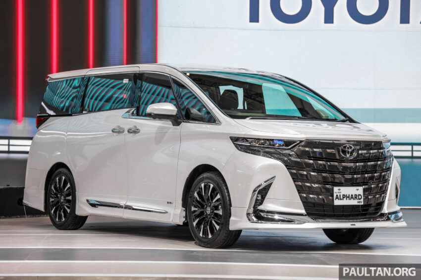 2023 Toyota Alphard 大改款于印尼车展作东南亚首发亮相 229483