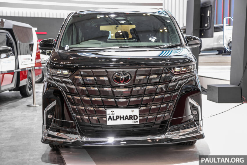 2023 Toyota Alphard 大改款于印尼车展作东南亚首发亮相 229467