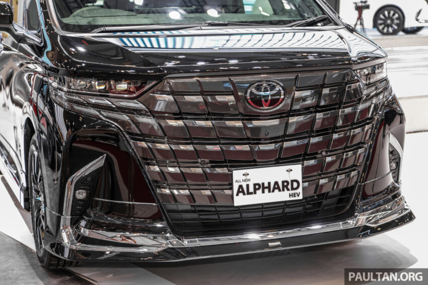 2023 Toyota Alphard 大改款于印尼车展作东南亚首发亮相 229468