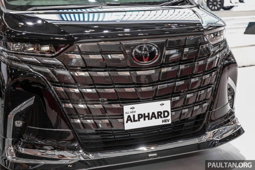 2023 Toyota Alphard 大改款于印尼车展作东南亚首发亮相 229471