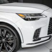 新增油电版! Lexus RX 500h F Sport 登陆大马, 售价50万