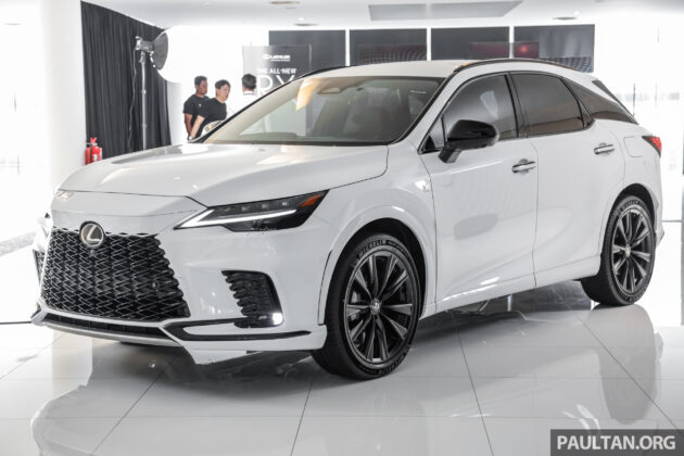 新增油电版! Lexus RX 500h F Sport 登陆大马, 售价50万