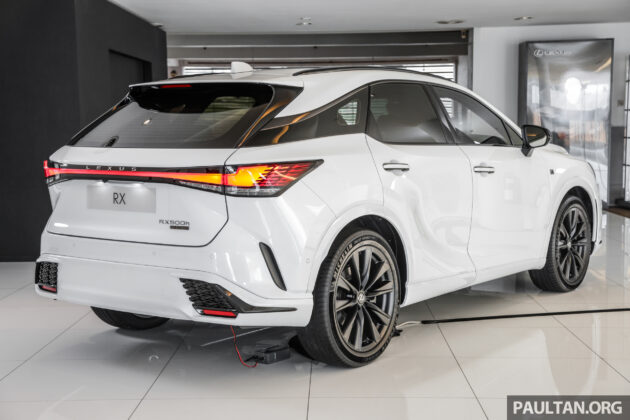 新增油电版! Lexus RX 500h F Sport 登陆大马, 售价50万
