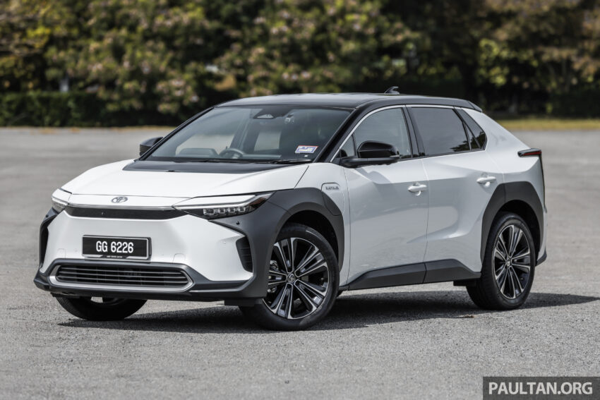 图集：2023 Toyota bZ4X 电动跨界SUV实拍！明年发布？ 231597