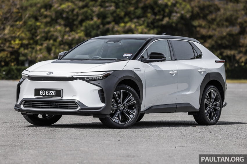 图集：2023 Toyota bZ4X 电动跨界SUV实拍！明年发布？ 231598