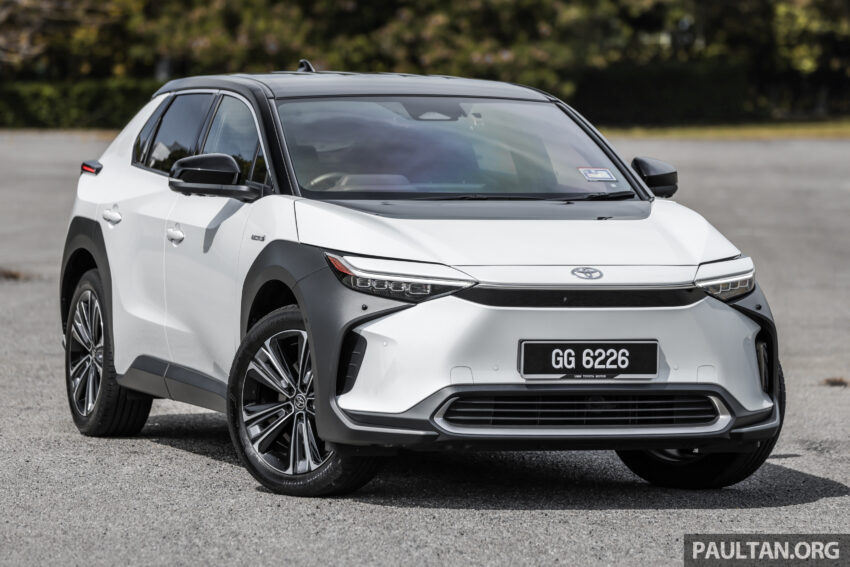图集：2023 Toyota bZ4X 电动跨界SUV实拍！明年发布？ 231599