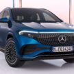 Mercedes-EQA 纯电SUV小改款发布, 外型动力与配备小改
