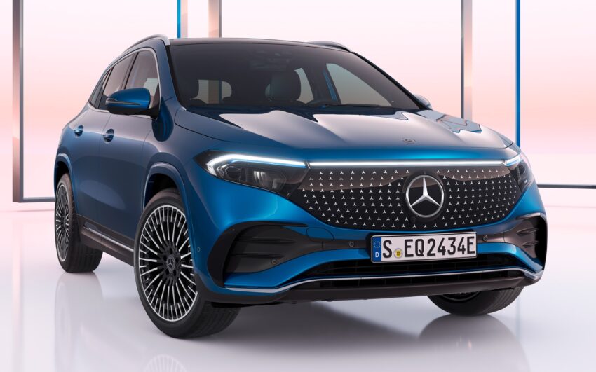 Mercedes-EQA 纯电SUV小改款发布, 外型动力与配备小改 231897