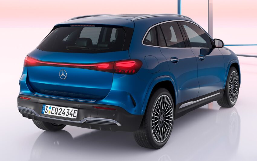 Mercedes-EQA 纯电SUV小改款发布, 外型动力与配备小改 231898