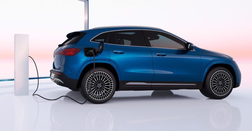 Mercedes-EQA 纯电SUV小改款发布, 外型动力与配备小改 231899