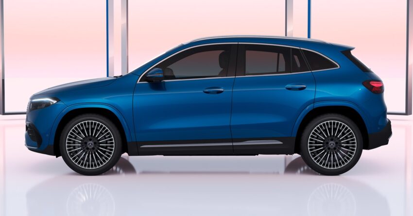 Mercedes-EQA 纯电SUV小改款发布, 外型动力与配备小改 231900
