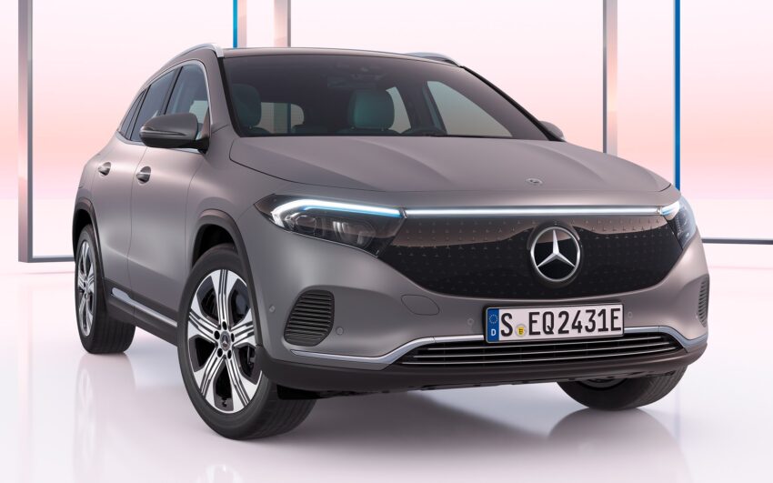 Mercedes-EQA 纯电SUV小改款发布, 外型动力与配备小改 231904