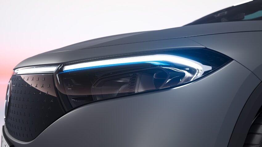 Mercedes-EQA 纯电SUV小改款发布, 外型动力与配备小改 231906