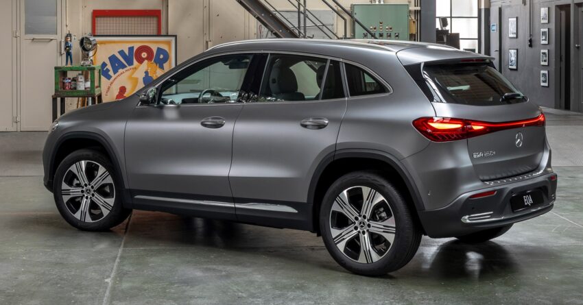 Mercedes-EQA 纯电SUV小改款发布, 外型动力与配备小改 231889