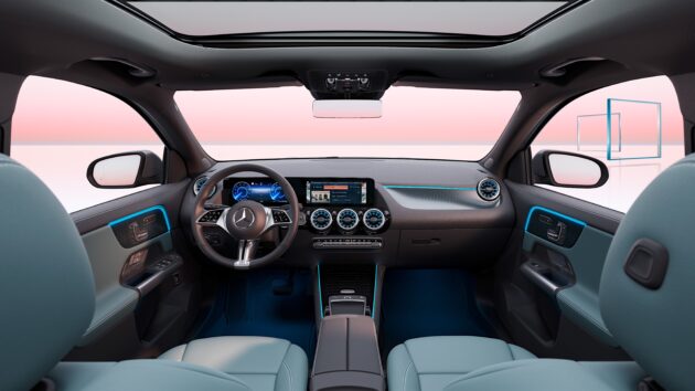 Mercedes-EQA 纯电SUV小改款发布, 外型动力与配备小改