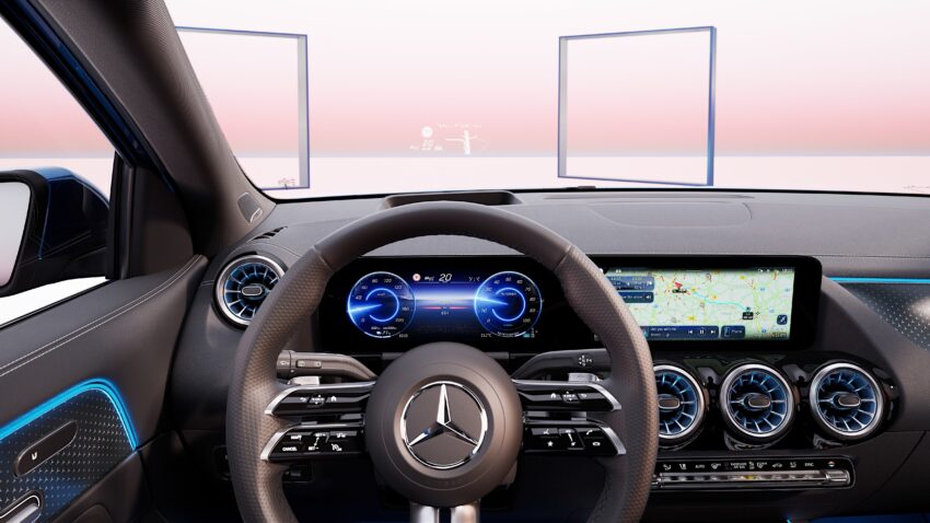 Mercedes-EQA 纯电SUV小改款发布, 外型动力与配备小改 231913
