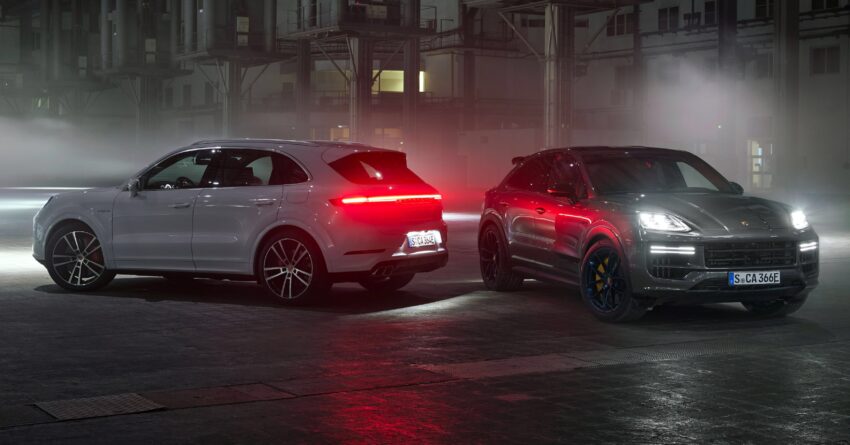 2024 Porsche Cayenne Turbo E-Hybrid 小改款面世, 号称史上最强最快的Cayenne, 4.0 V8引擎+电动马达, 3.7秒破百 232000