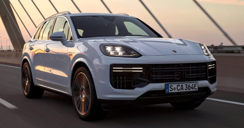 2024 Porsche Cayenne Turbo E-Hybrid 小改款面世, 号称史上最强最快的Cayenne, 4.0 V8引擎+电动马达, 3.7秒破百 232012