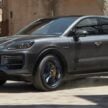 2024 Porsche Cayenne Turbo E-Hybrid 小改款面世, 号称史上最强最快的Cayenne, 4.0 V8引擎+电动马达, 3.7秒破百