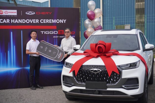Chery 奇瑞首批新车正式从组装厂下线, 完成交付给原厂